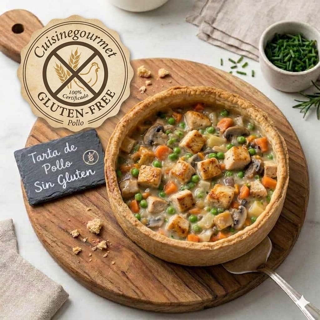 Tarta de Pollo Sin Gluten (18 cm)