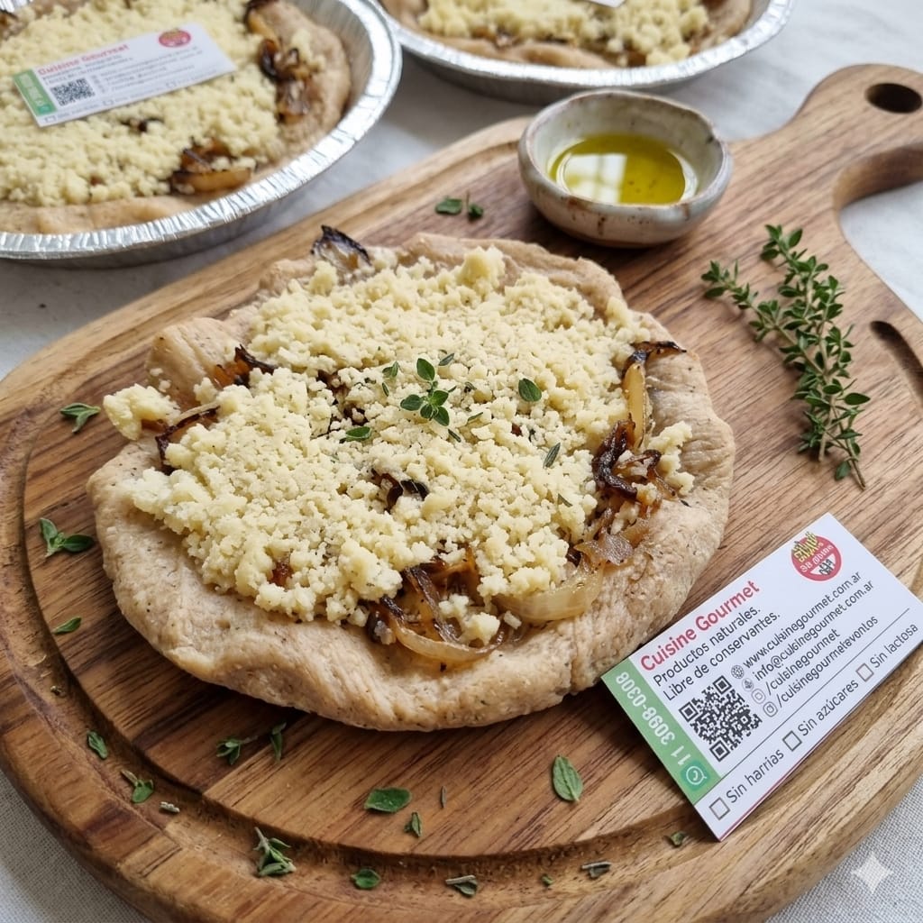 Pizza Individual Fugazzeta Sin Gluten