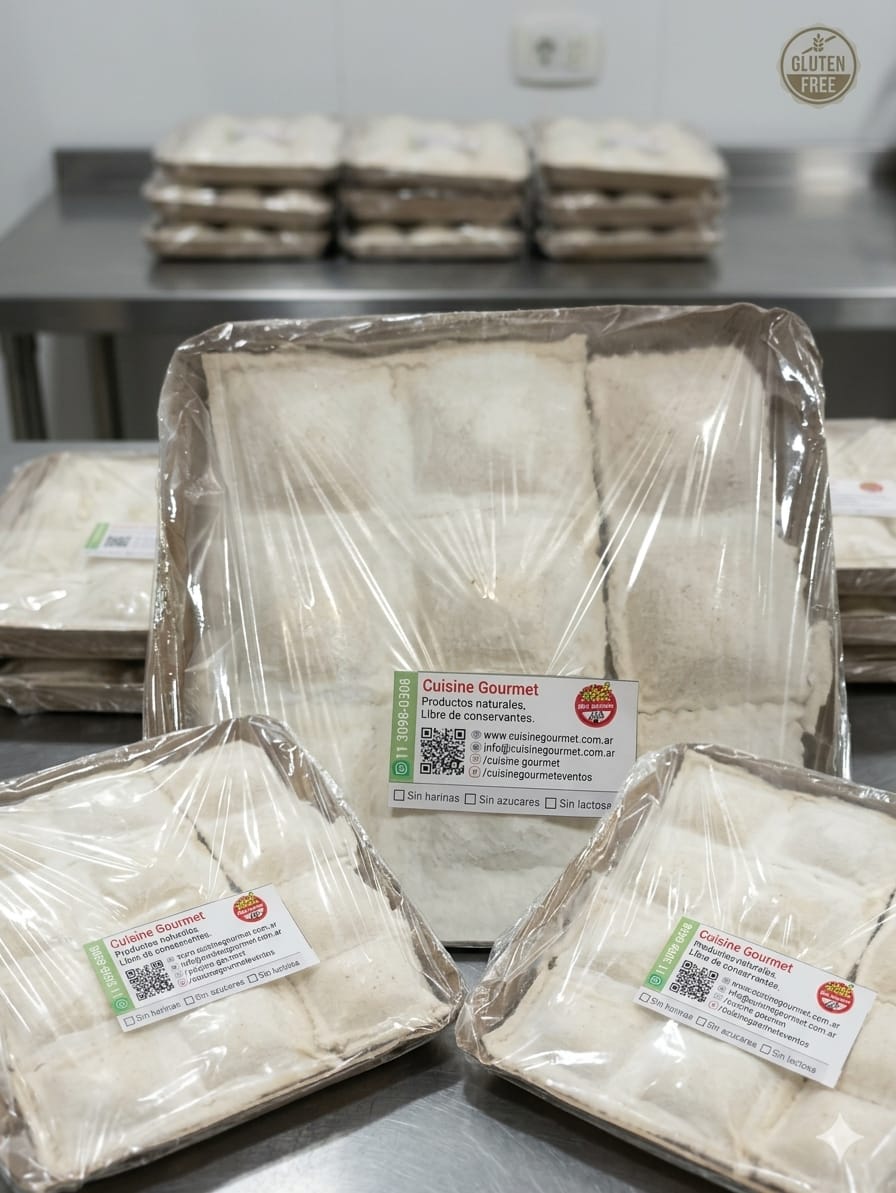 Raviolones Sin Gluten
