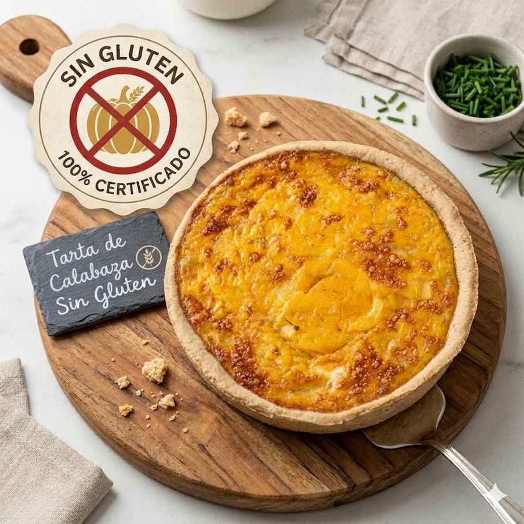 Tarta de Calabaza Sin Gluten (14 cm.)